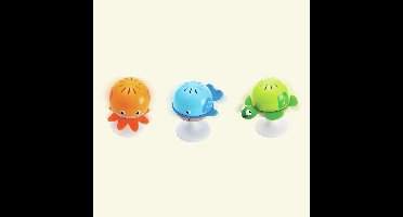 Hape Zeedieren Rammelaar Set - 3 rammelaars met zuignap voor baby vanaf 0 maanden