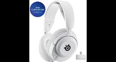SteelSeries Arctis Nova 5P Wireless - Draadloze Gaming Headset - 60 uur accuduur - PlayStation, PC, Switch & Mobiel - Wit
