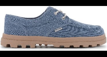 Palladium Dunelite Moc Cush - Heren Sneakers Schoenen Canvas Blauw 04660-481-M , Maat: EU 42.5 UK 8.5