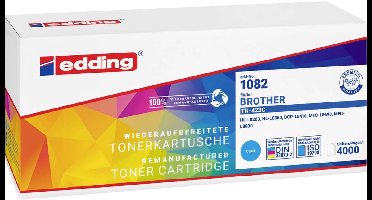 Edding Toner vervangt Brother TN-423C Compatibel Cyaan 4000 bladzijden EDD-1082 18-1082
