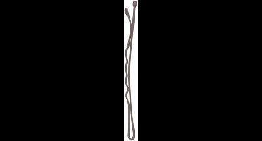 Sibel 1-Leg Metal Grips Wavy Brown 50mm-24st