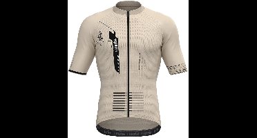 Rh+ Genius Pro Korte Mouw Wielertrui Beige XL Man