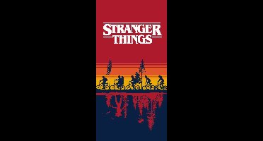 Stranger Things strandhanddoek - 70 x 140 cm