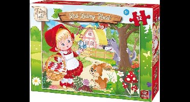 Puzzel Sprookje Sleeping Beauty - King - 12 Stukjes