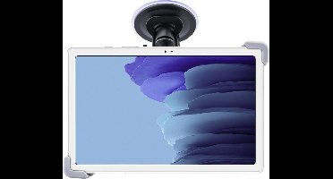 Shop4 - Geschikt voor Samsung Galaxy Tab A7 10.4 (2020) Autohouder Raam Tablet Houder Zwart