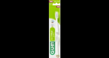 GUM Sonic Opzetborstels - 2 stuks - Wit