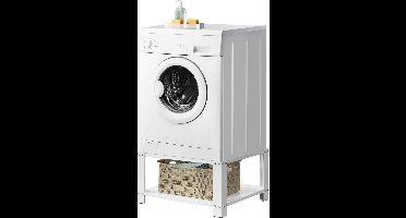 Wasmachine sokkel verhoger met legplank 63x54x31 tot 150 kg