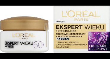 L'Oreal - Age Specialist Ekspert Wieku 60+ Przeciwzmarszczkowy Krem Odbudowujący For Dzień 50Ml