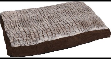 Flamingo - Hondenkussen Snoozzy - Bruin - L - 100 x 65 x 12 cm