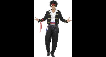 Smiffys - 80s New Romantic Kostuum - XL - Zwart