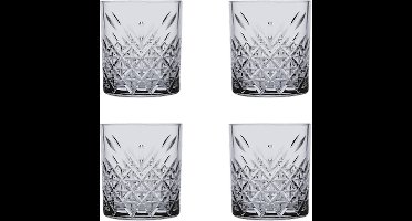 Pasabahce Timeless Tumbler 35,5 Cl Grijs - 4 Stuks