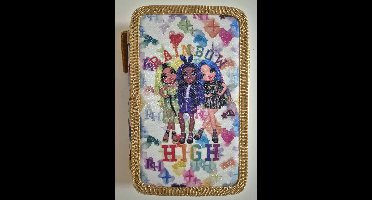 Rainbow High Etui - Gevulde Etui - 2 Lagen -20-delig - Kleurpotloden - Viltstiften - Gum - Potlood - Liniaal - Puntenslijper - Boekje