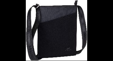 Stijlvolle Schoudertas Crossbody voor Tablets tot 8 Inch - Duurzaam Canvas en Kunstleer