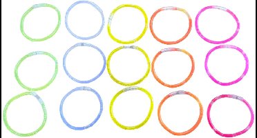 Glow in the Dark Sticks, 15 stuks