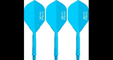 XQ Max Fenix Blue Standard - Dart Flights