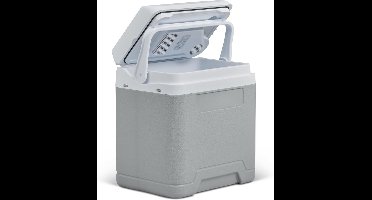 RVV® Elektrische koelbox 12 en 230 volt - Elektrische koelbox - Koelbox - Grijs - ‎30cm x 40cm x 45cm