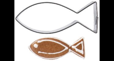 Orion - Roestvrijstalen Koekjesvorm - Visknoop - 5 cm