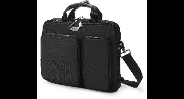 DICOTA D3250601 laptoptas 35,6 cm (14") Aktetas Zwart