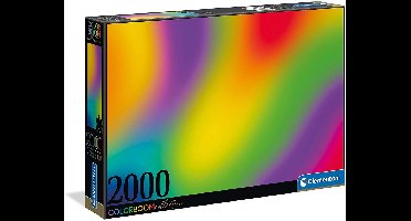Clementoni - Puzzel - 2000 Stukjes - Colorboom Collectie - Verouderd Effect - Geschikt Voor Kinderen en Volwassenen