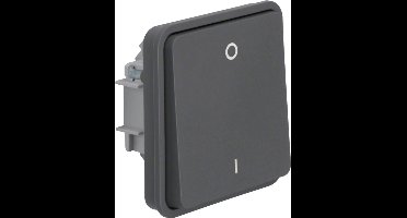 Hager 30423515 BER 2P.SCHAKELAAR W1 GRIJS