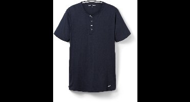 Tom Tailor - Katoenen pyjamashirt - Maat 50/M - blue-dark-solid