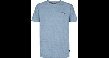 Petrol Industries - Heren Logo T-shirt Cobre - Blauw - Maat XXL