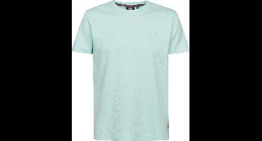 Petrol Industries - Heren Jersey T-shirt Pedregal - Groen - Maat S