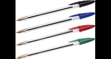 Balpen Bic Cristal Grip Blauw Medium