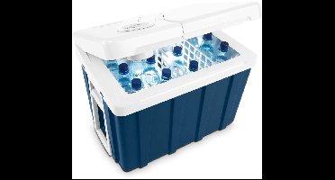 RVV® Elektrische koelbox 12 en 230 volt - Elektrische koelbox - Koelbox -Blauw - ‎56cm x 38cm x 43