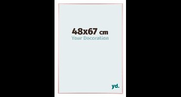Your Decoration - Puzzellijst 48x67 cm - Koper - Puzzellijst 500-1000 stukjes - Aluminium Fotolijst - Kent