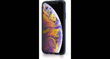 BeHello iPhone XS Max Siliconen Hoesje - Blauw