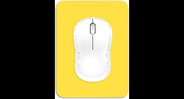 Kleine Muismat 15,2 x 20,5 cm - Antislip Rubberen Basis, Waterdicht, Mini-Formaat voor Thuiskantoor en Laptops