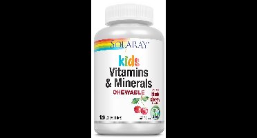 Solaray Kids Multivitamine - 120 kauwtabletten