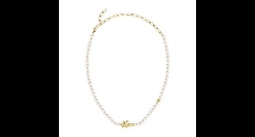 Lacoste - 2040429 - Halsketting - Unisex - wit - 50cm - LIFESTYLE