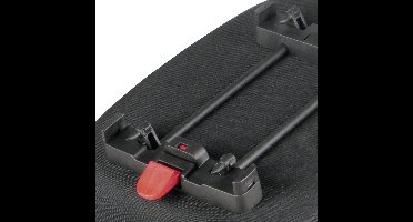 Klickfix Fietsmand GT Fleur Black voor Racktime