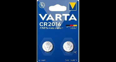 Varta CR2016 Lithium knoopcel-batterij / 2 stuks
