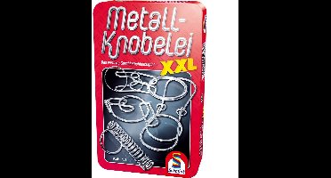 Schmidt® - Metalen Puzzel XXL - Denkspel - Breinbrekers met metalen vormen - vanaf 7 jaar - 1 speler