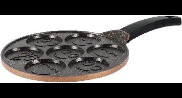 RVV® Poffertjespan - Poffertjespannen - Goud - 26cm x 26cm x 2cm