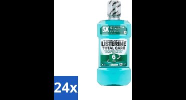 Listerine – Mondwater – Total Care – Tandvleesbescherming – 500 ml - Voordeelverpakking - 24 stuks