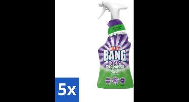Cillit Bang – Schoonmaakspray – Universal Ontvetter – 750 ml - Bulkverpakking - 5 stuks