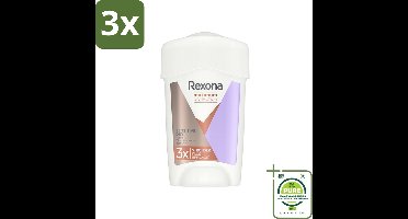 3 x Rexona Women - Deodorant Stick - Maximum Protection Sensitive Dry - Extra Bescherming - 45 ml - Grootverpakking - Rexona Deodorant - Anti-transpirant - Bescherming Tegen Zweet - Gevoelige Huid - Langdurige Bescherming