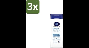 Vaseline – Bodylotion – Expert Care Sensitive Skin Relief – 400 ml - Bulkverpakking - 3 stuks