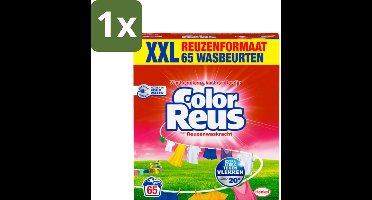 Color Reus - Waspoeder - Gekleurde Was - 65 Wasbeurten - 1 stuk