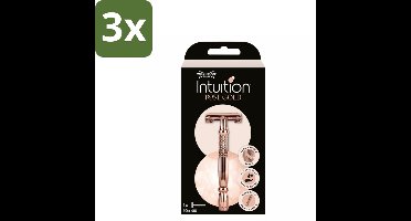 Wilkinson Sword - Scheermes - Intuition Rose Gold - Luxe - 10 mesjes - Bulkverpakking - 3 stuks