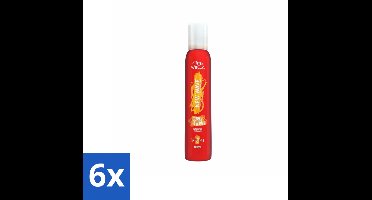 Wella – New Wave Curls & Waves – Haarmousse – 200 ml - Voordeelverpakking - 6 stuks
