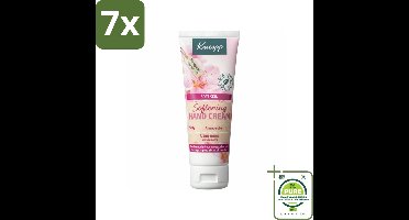 7 x Kneipp - Handcrème - Soft Skin - Amandelbloesem - 75 ml - Grootverpakking - Handcreme - Droge Handen - Gevoelige Handen - Voedende Handcreme - Amandelbloesem