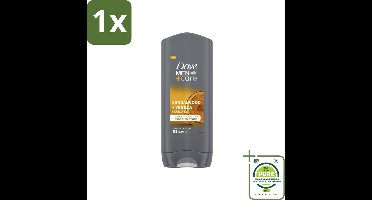 1 x Dove – Douchegel – Men+Care Sandalwood & Vanilla – 400 ml - Douchegel Mannen - Reiniging Mannenhuid - Hydraterende Douchegel - Sandelhout Geur - Vanille Geur