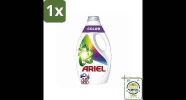 1 x Ariel - Vloeibaar Wasmiddel - Color - 30 Wasbeurten - 1350 ml- Kleurbehoud - Vlekverwijdering - Vloeibaar Wasmiddel - Wasmiddel Voor Gekleurde Kleding - Wasmiddel Voor Vlekken