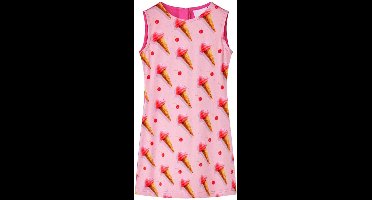 vidaXL - Kinderjurk - 104 - felroze