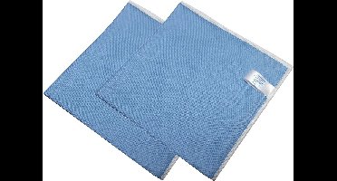 Microvezel glasdoek set voor streepvrij reinigen van gladde oppervlakken